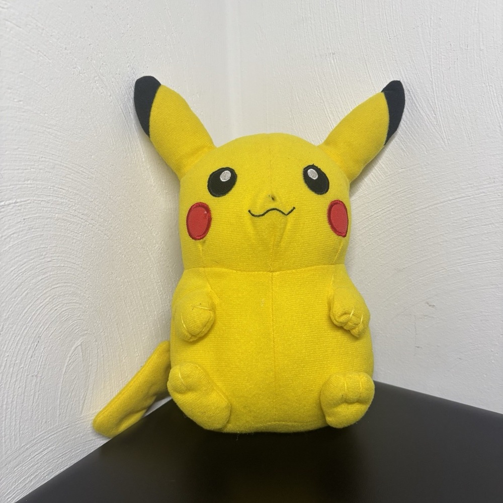 2011 PIKACHU‎ Pokemon 10" Stuffed Animal Plush Doll Y2K